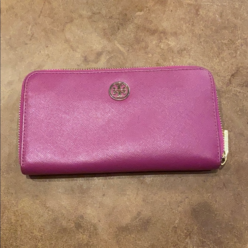 Tory Burch Purple Wallet